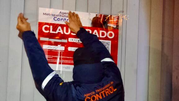 Clausura de local clandestino al sur de Quito