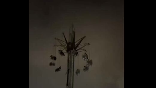 Parque de diversiones de Guayaquil se quedó sin luz.