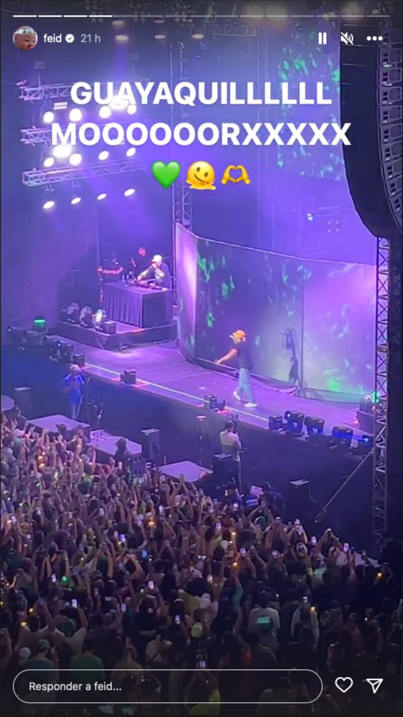Ferxxo en Guayaquil