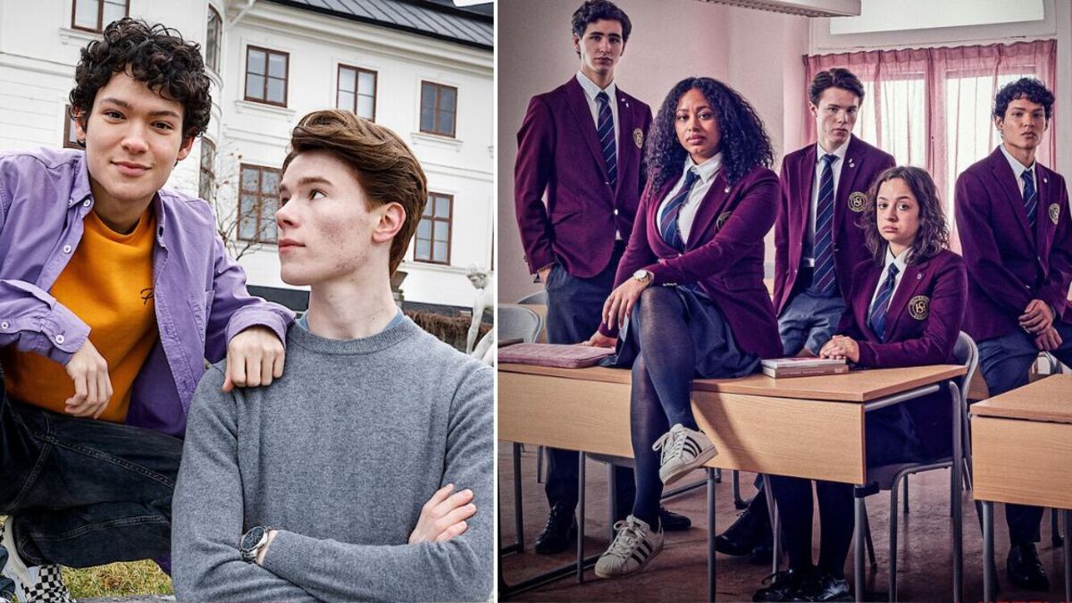 El elenco juvenil de la serie 'Jóvenes altezas'