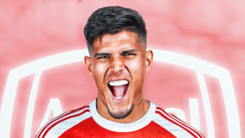 Piero Hincapié al Arsenal.
