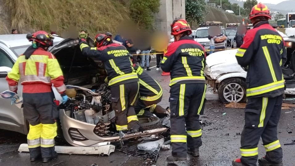 Choque en la Ruta Viva