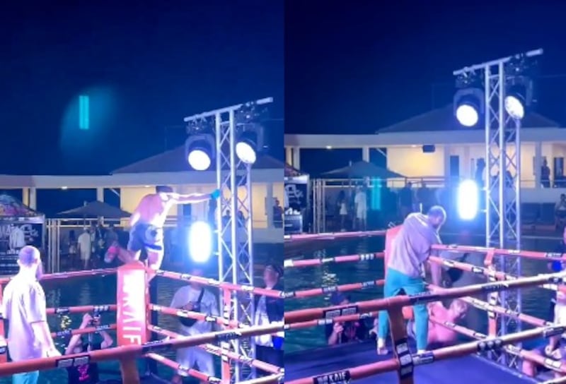 Boxeador ruso electrocutado