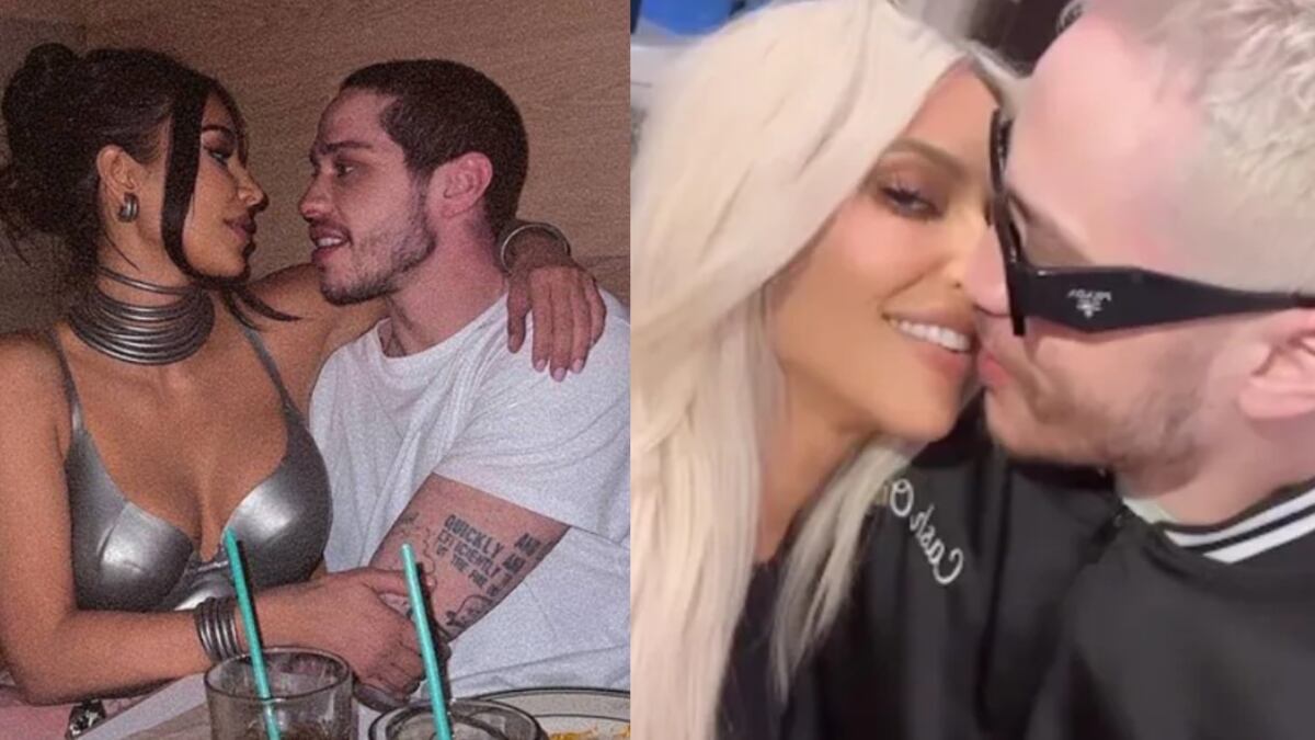 Kim Kardashian y Pete Davidson