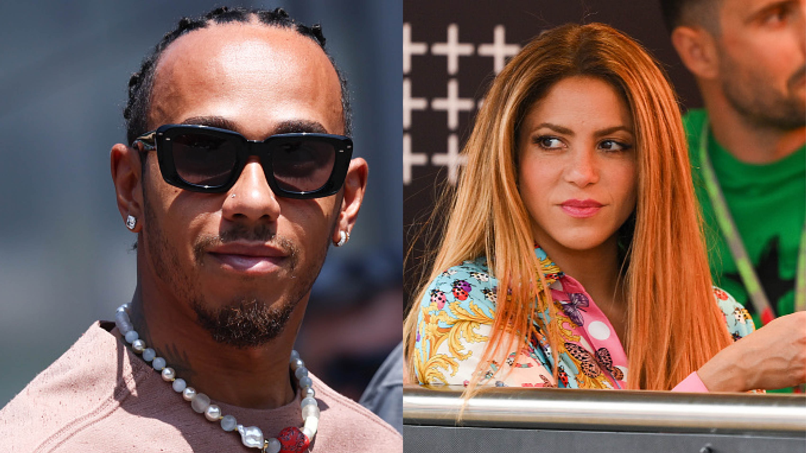 Lewis Hamilton y Shakira