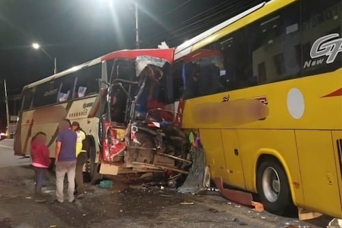 Tragedia en Riobamba: choque entre buses deja cinco fallecidos y más de 20 heridos