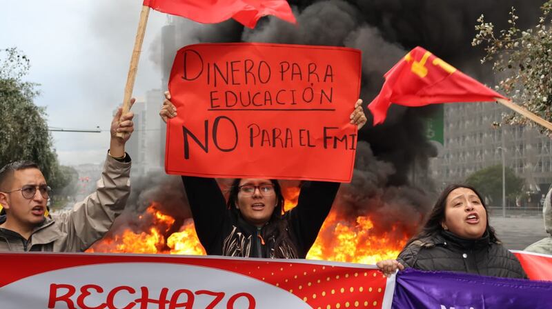 Cierres viales en Quito por manifestaciones: ¿en qué sectores se registran?