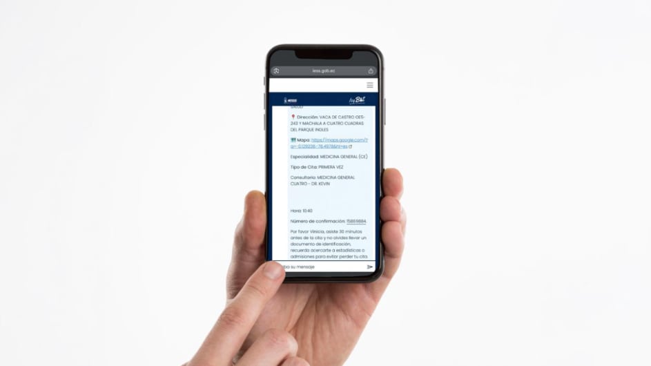 Gobierno optimiza el agendamiento de citas en el IESS y habilita 4.000 nuevos turnos diarios