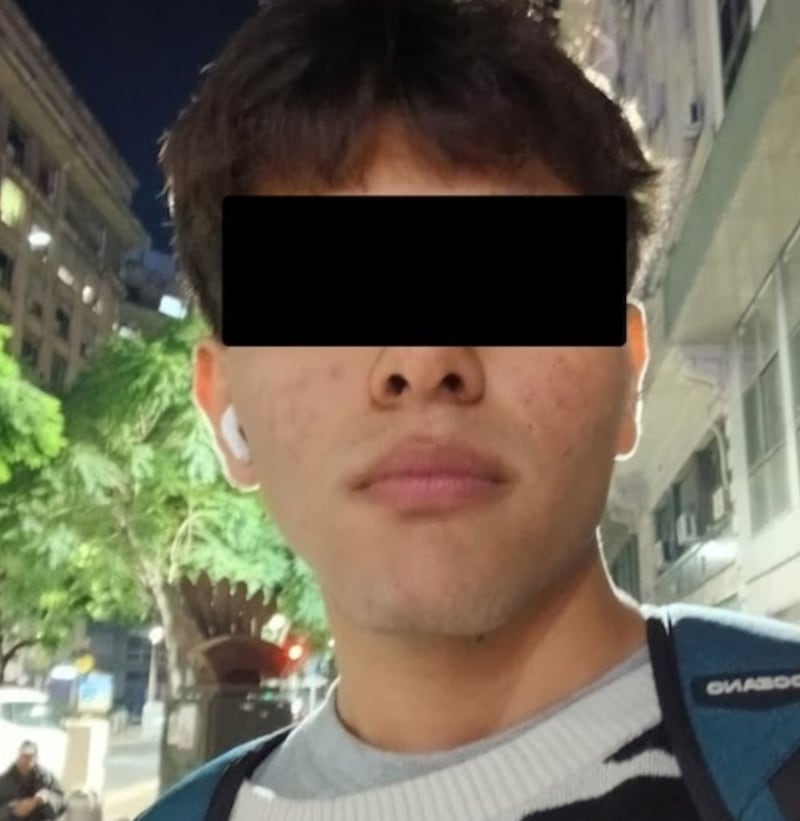 Cámara de seguridad registró la caída de Matilda López desde un segundo piso en Buenos Aires.