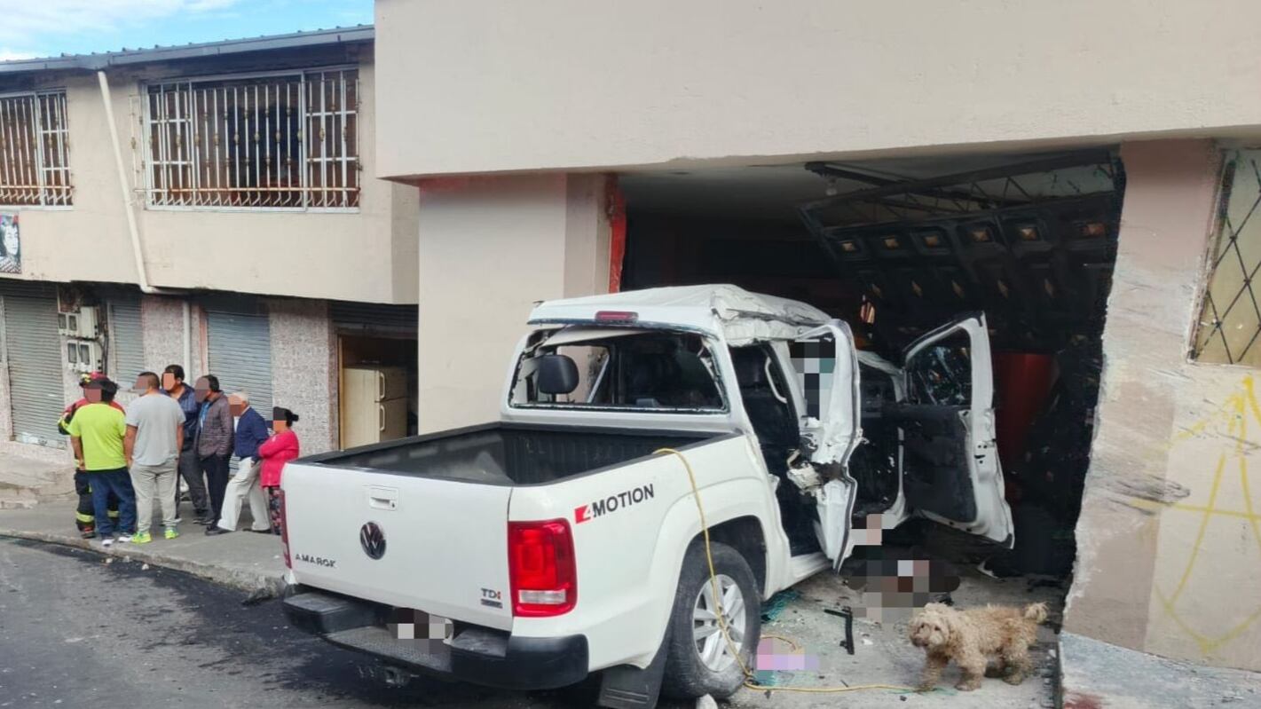 Accidente en San Bartolo, Quito
