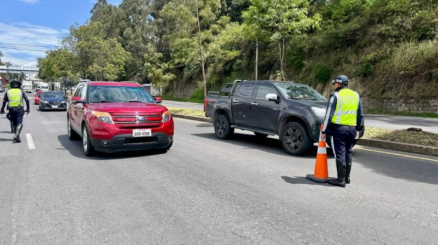 Controles en las vías de Quito