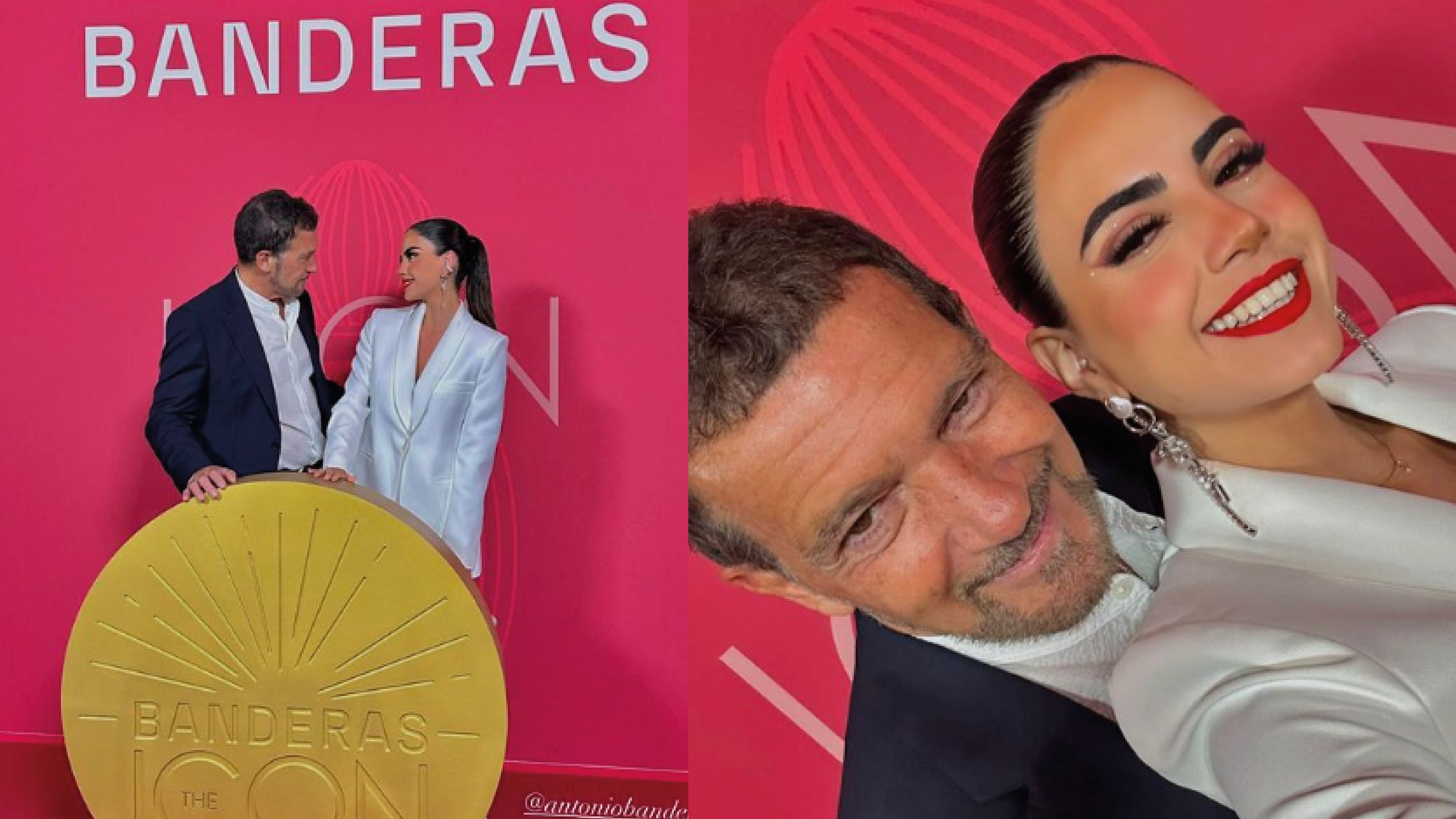 Sol Vargas se encontró con Antonio Banderas y esto pasó