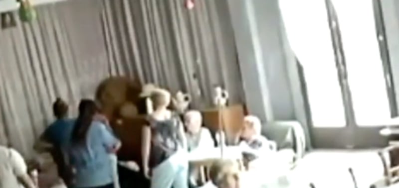 Residencia geriátrica en Mar del Plata donde un adulto mayor fue hallado con golpes y fracturas.