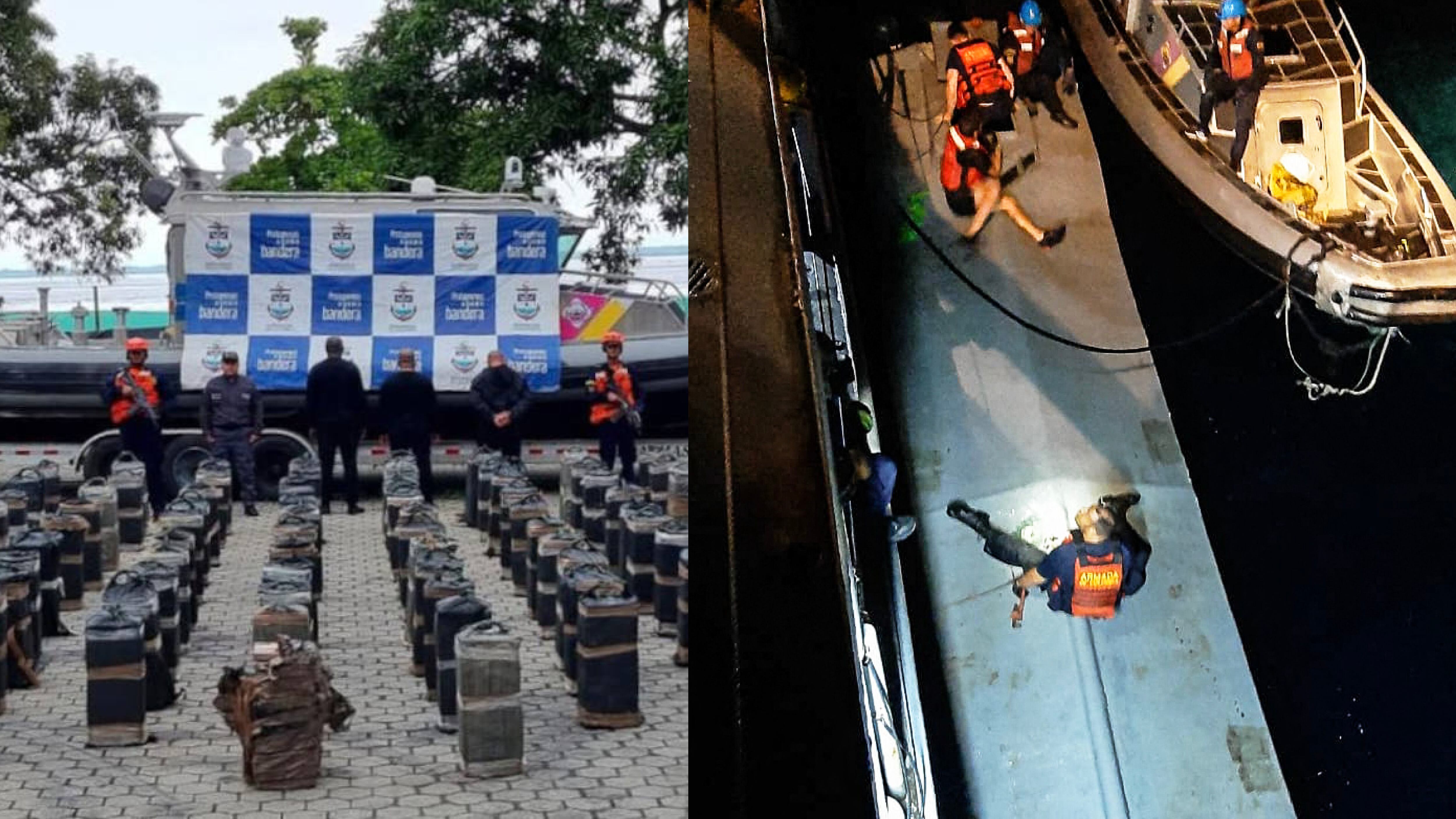 Así es el narcosubmarino más grande de la historia que fue incautado con más de tres toneladas de droga