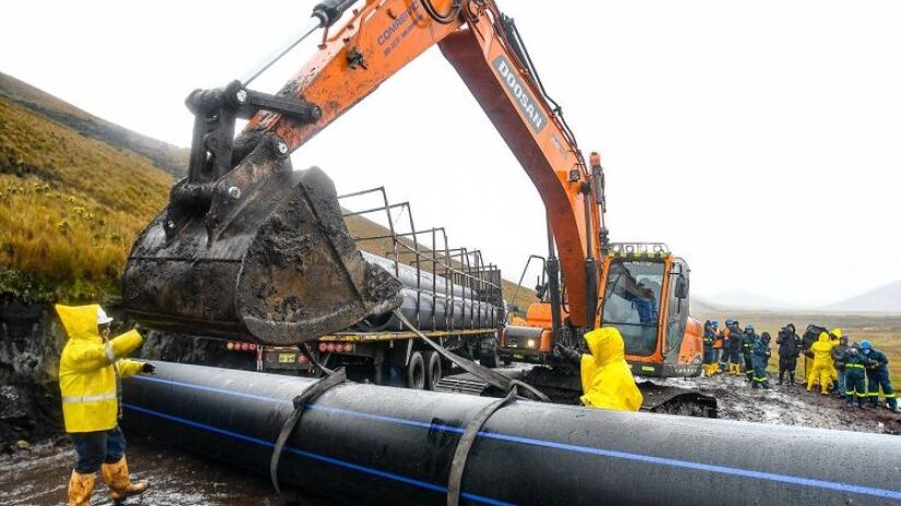 Trabajos para restablecer el servicio de agua al sur de la ciudad 21 julio, 2025