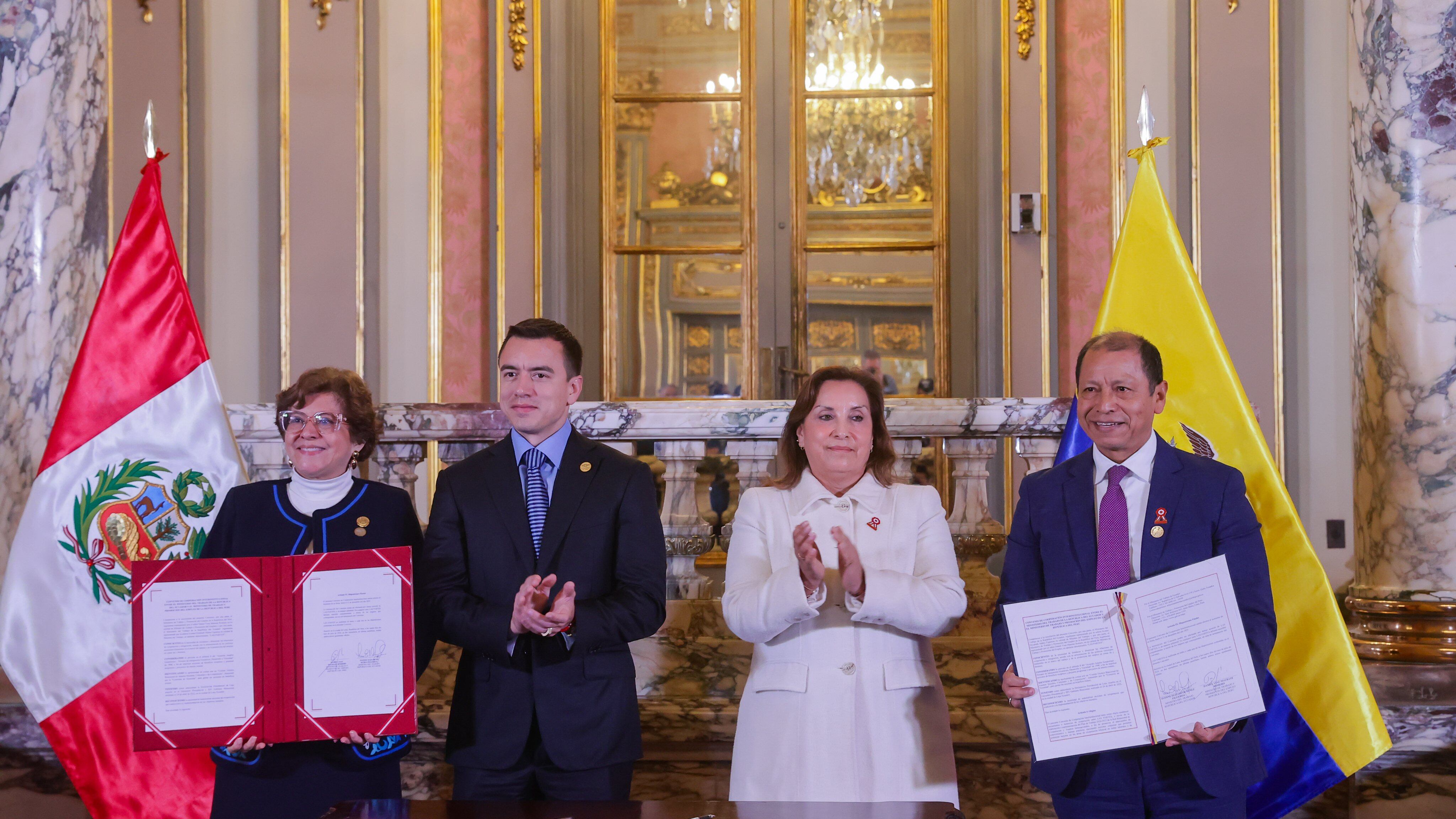 Perú y Ecuador firman convenio para impulsar el empleo joven e inclusivo