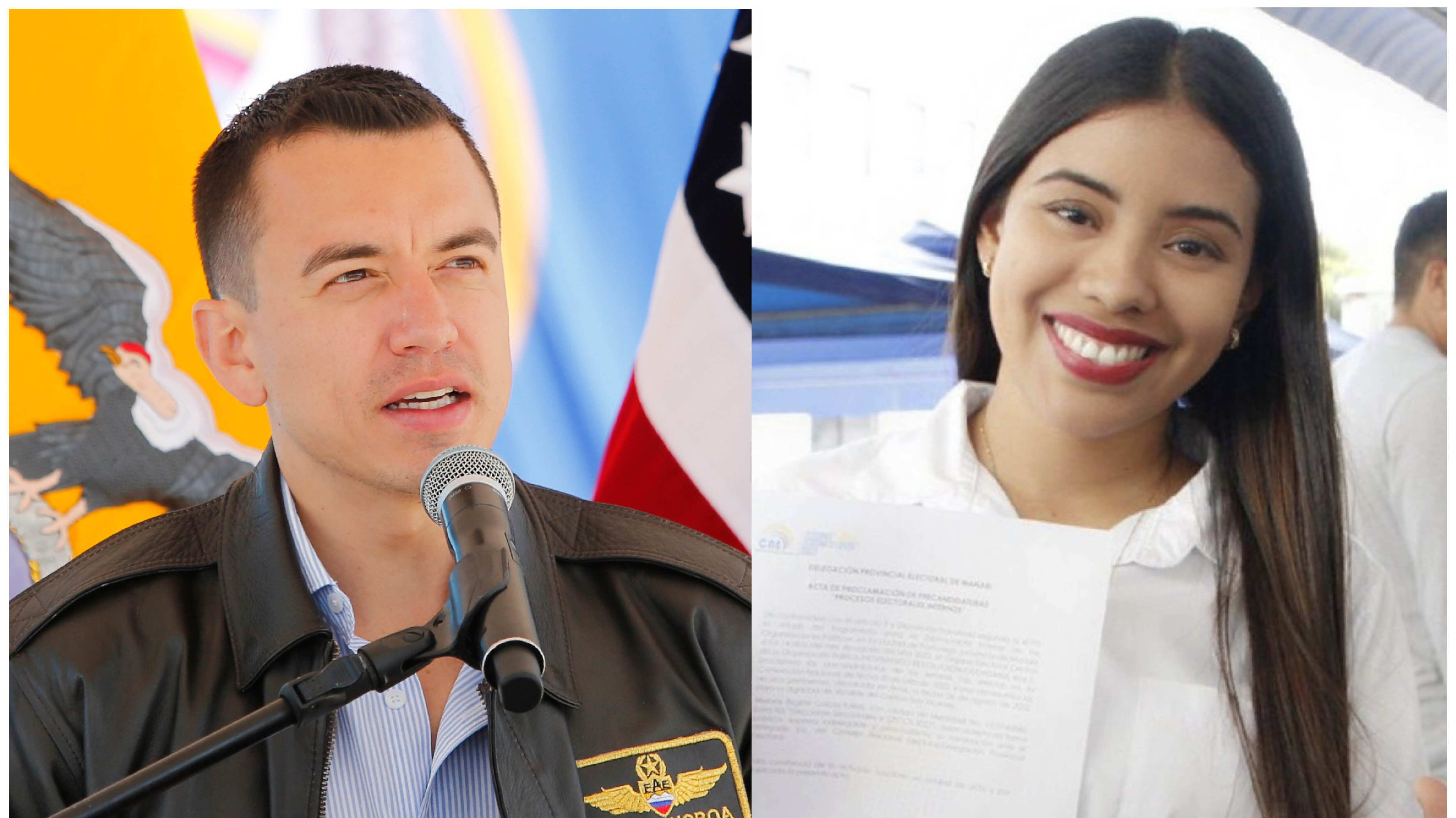 Daniel Noboa sobre el asesinato de Brigitte García, alcaldesa de San Vicente