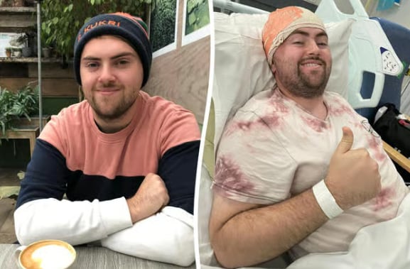 Joven atleta lucha contra un agresivo cáncer cerebral tras ser dado de alta por dolores de cabeza