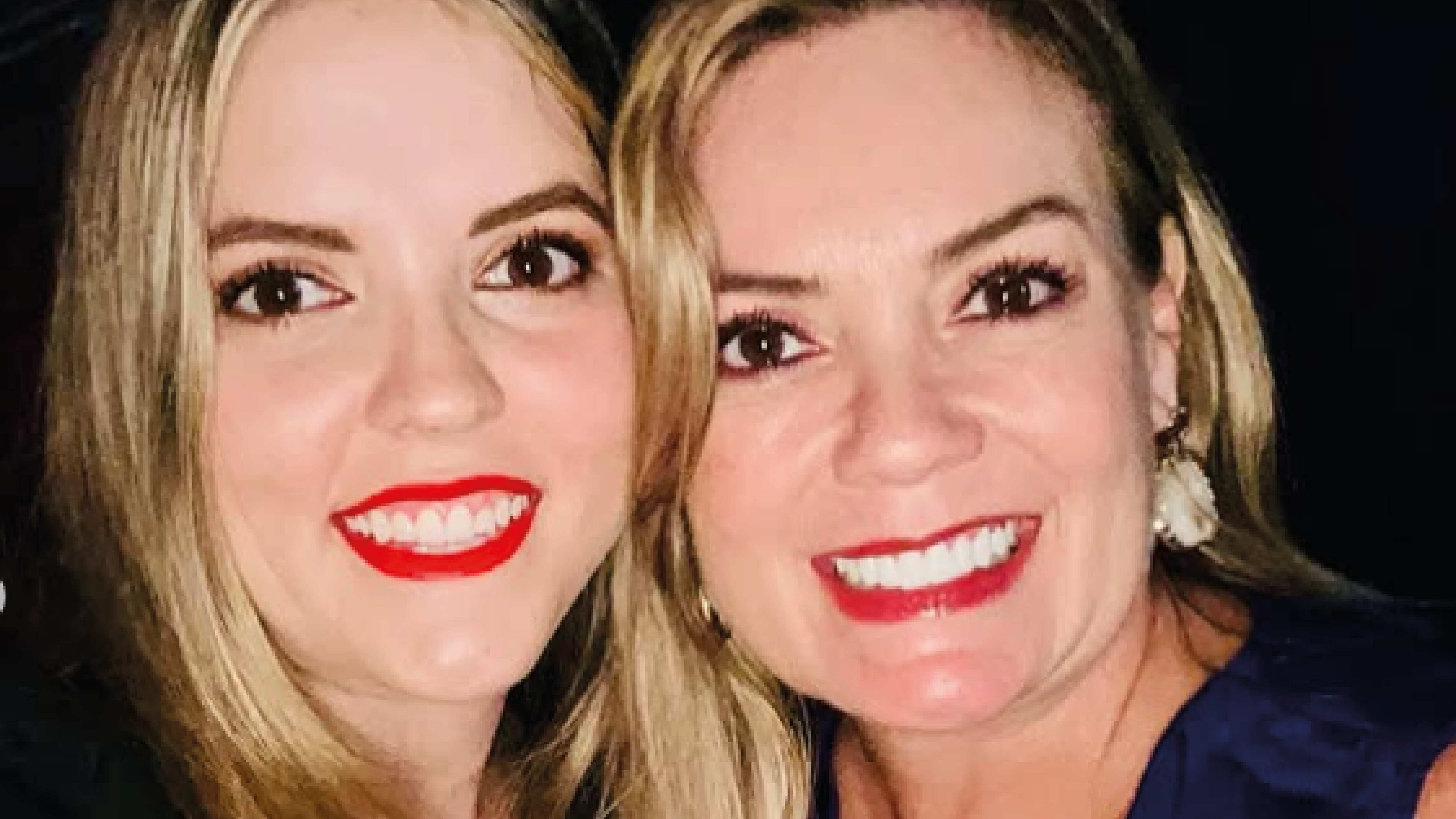 Úrsula Strenge y su hija Camila