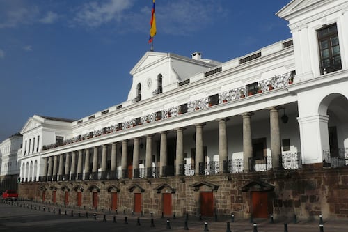 Gobierno financiará modernización del Palacio de Carondelet con aportes del sector privado