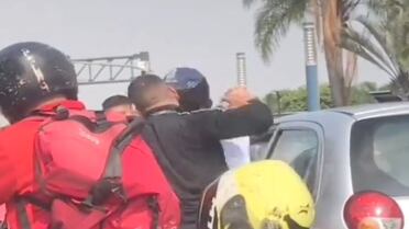 Agente de Tránsito agredido