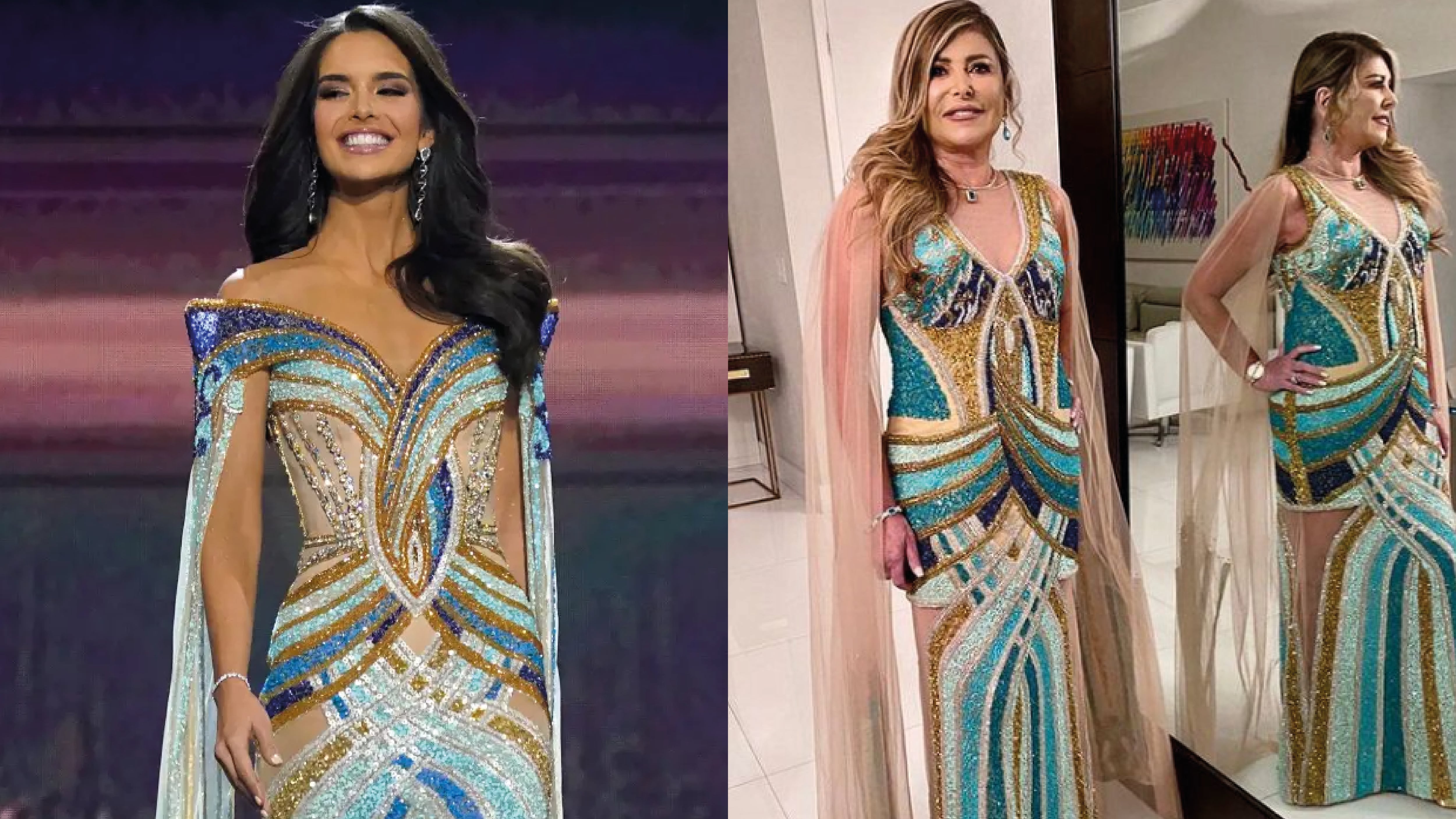 Miss Universo 2022: La foto del vestido plagiado de Amanda Dudamel; la venezolana así se defendió