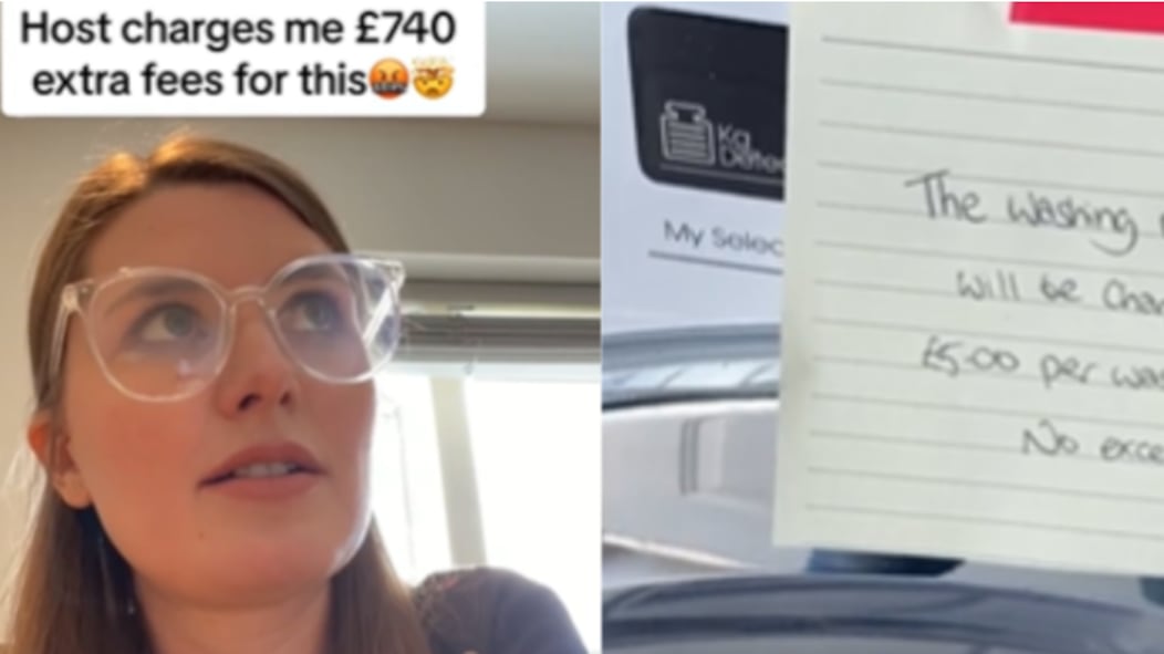 Alquiló un Airbnb y quedó atónita con estas notas que la dueña le dejó en todos lados