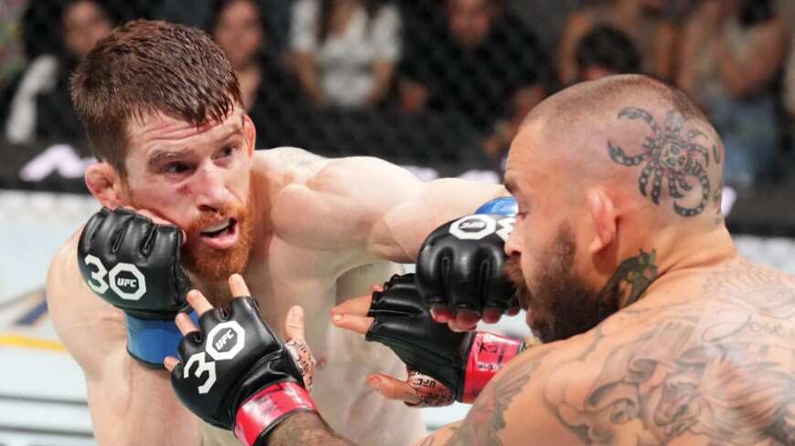 Cody Sandhagen golpea a Chito Vera en la pelea estelar de la UFC