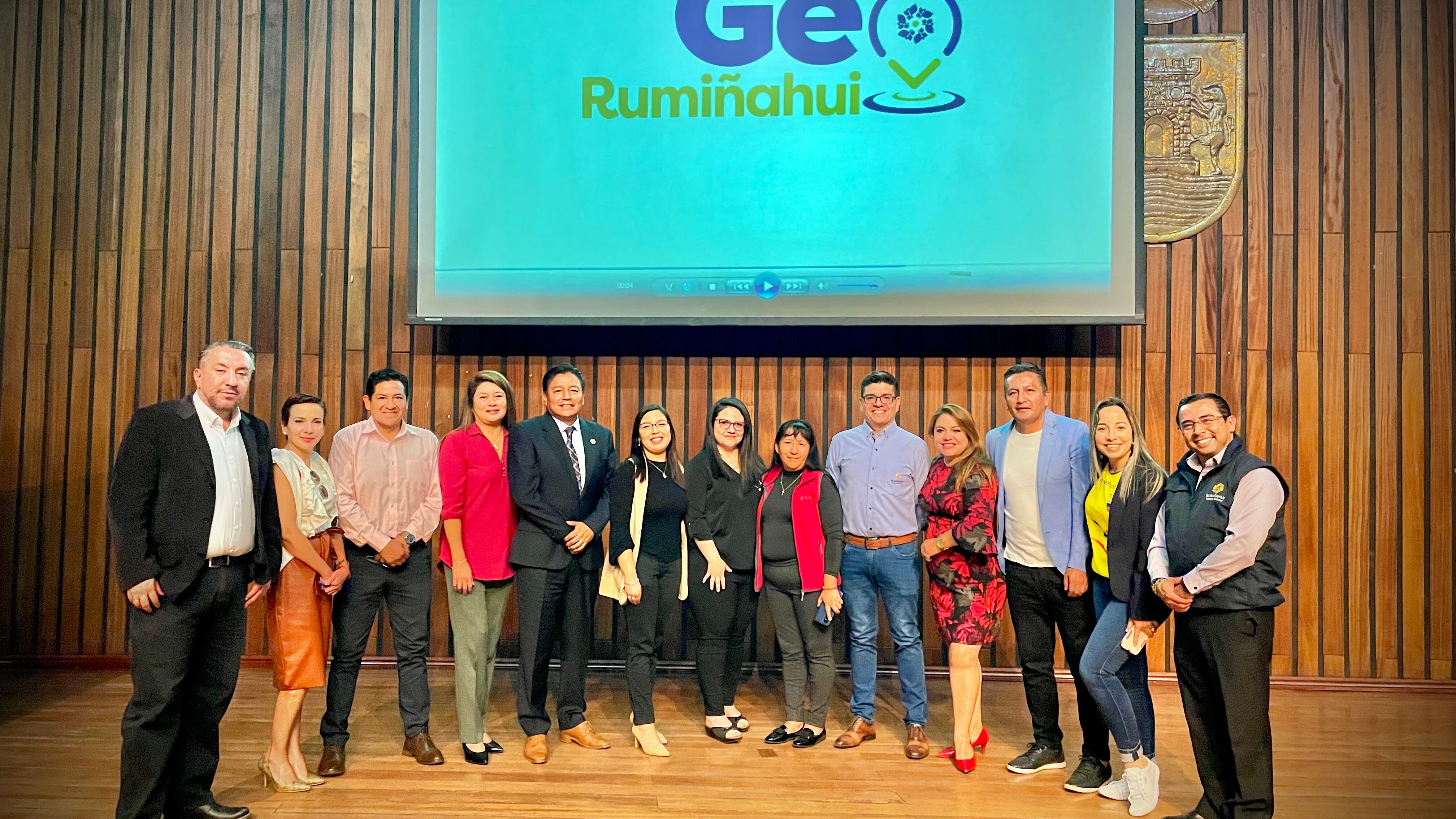 Rumiñahui da un salto tecnológico con su plataforma “GeoRumiñahui”