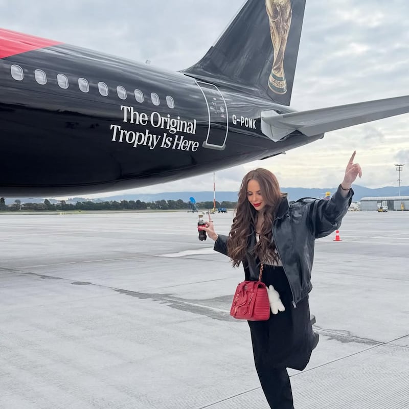 Erika Vélez es embajadora de Coca Cola.