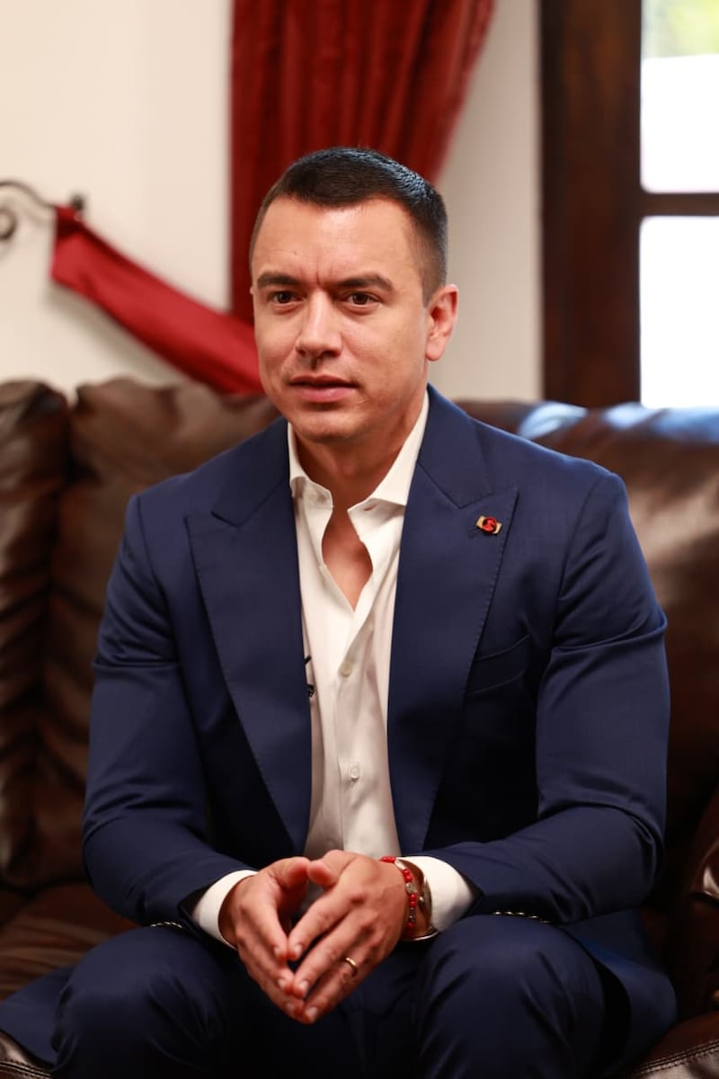 Daniel Noboa, Presidente de la República del Ecuador