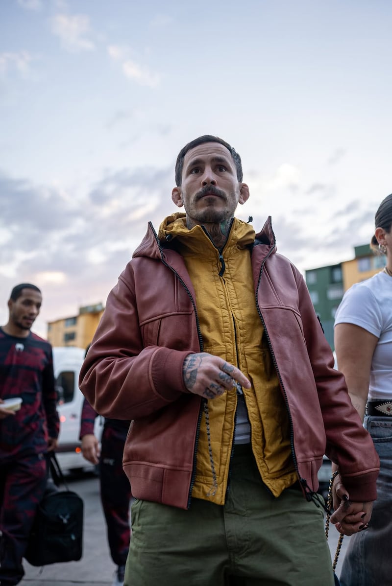 La colaboración que tuvo Chito Vera con Stone Island.