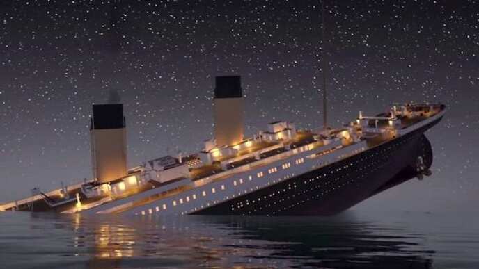 Titanic hundimiento, nueva teoría/Internet