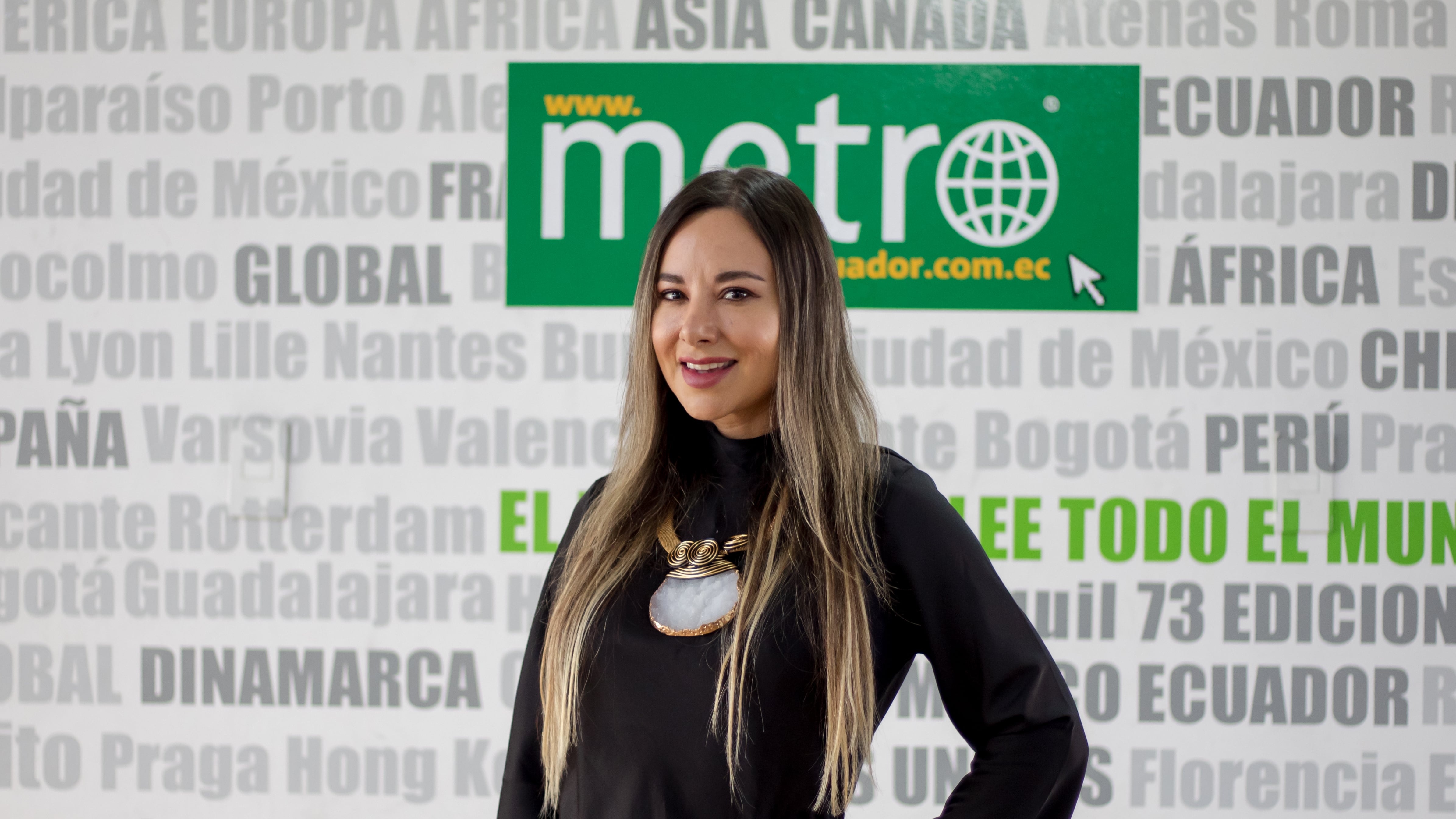Karina Reyes, organizadora del Eco Christmas