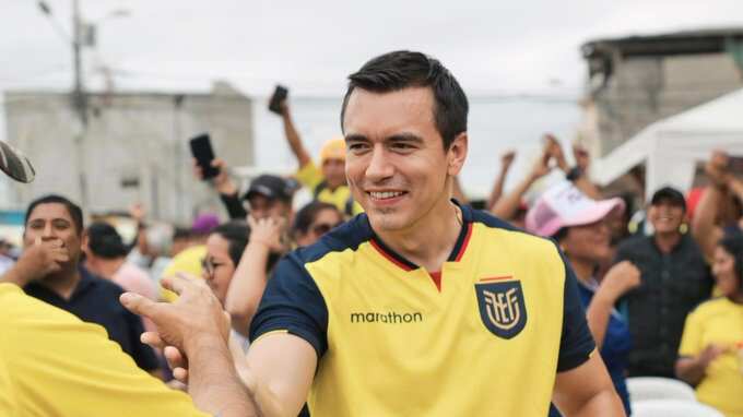 Daniel Noboa, presidente de Ecuador