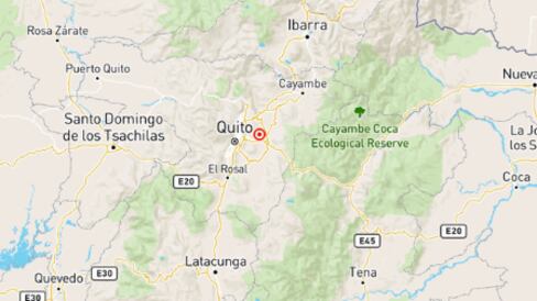 Temblor en Quito.