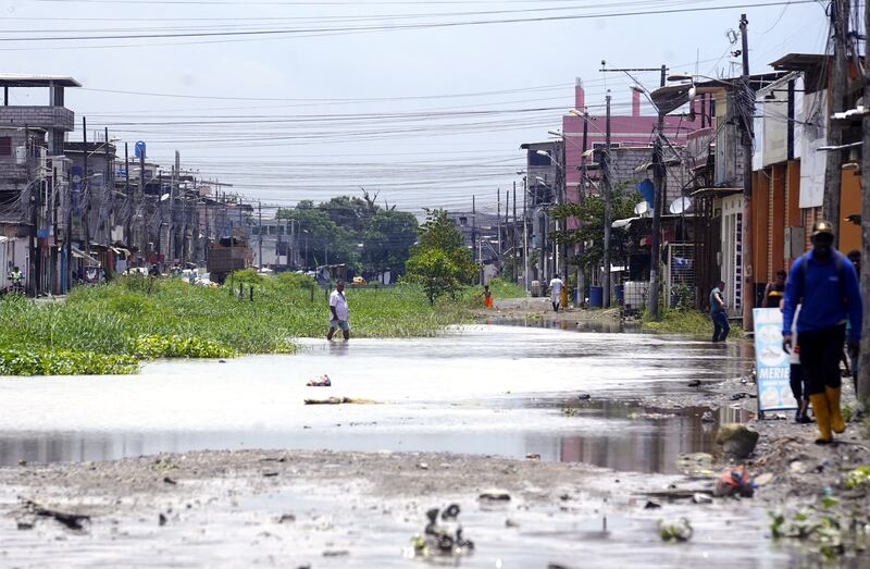 Lluvias en Ecuador