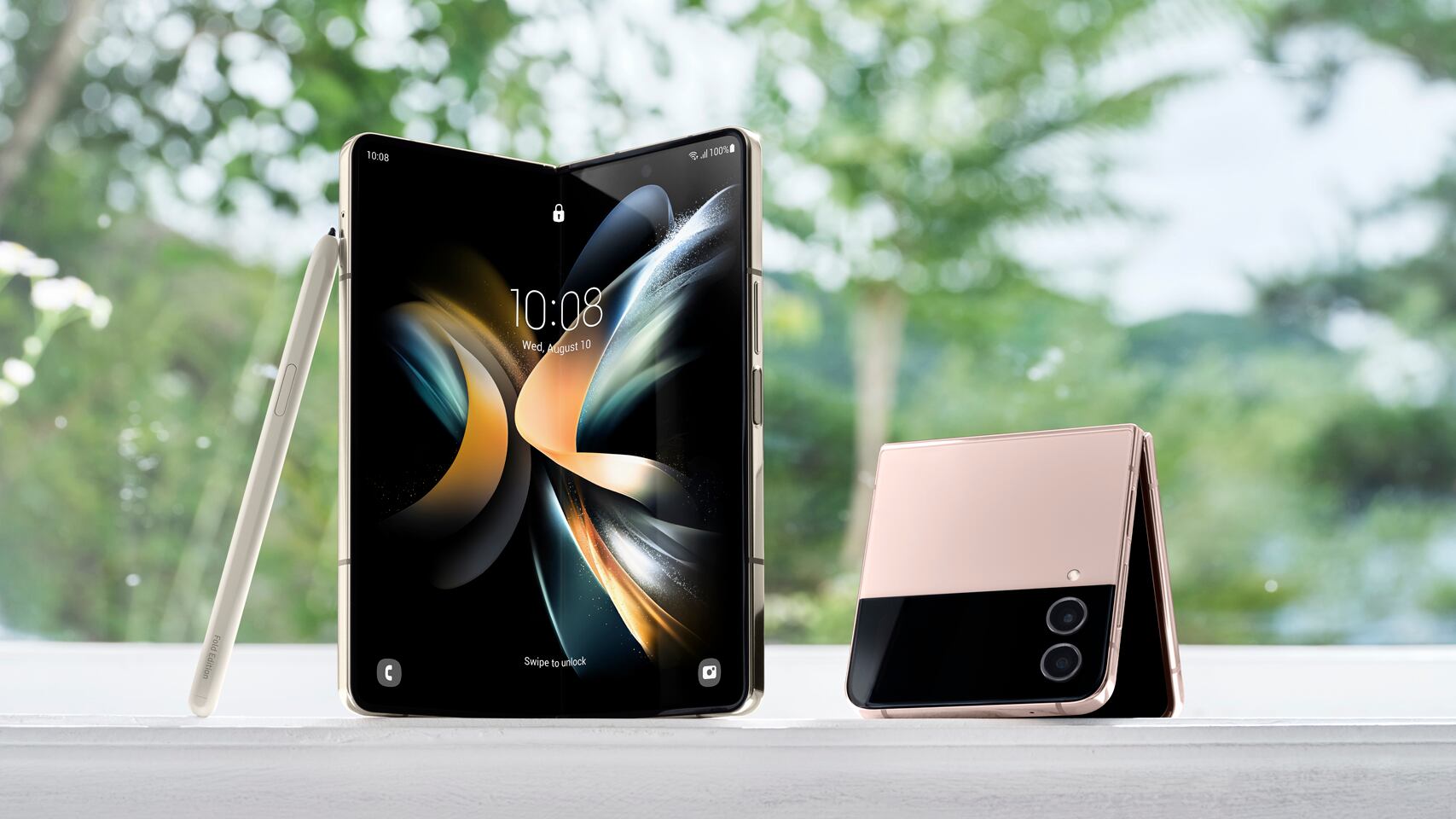 Samsung Galaxy Z Flip4 y Galaxy Z Fold4