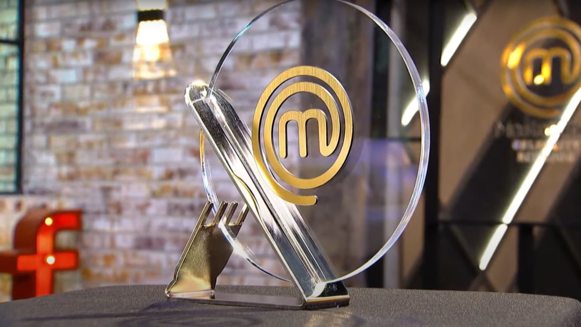 Trofeo de MasterChef Celebrity Ecuador segunda temporada
