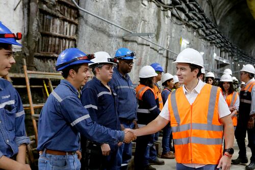 Daniel Noboa asegura que no habrá cortes de luz este 2025 y 2026