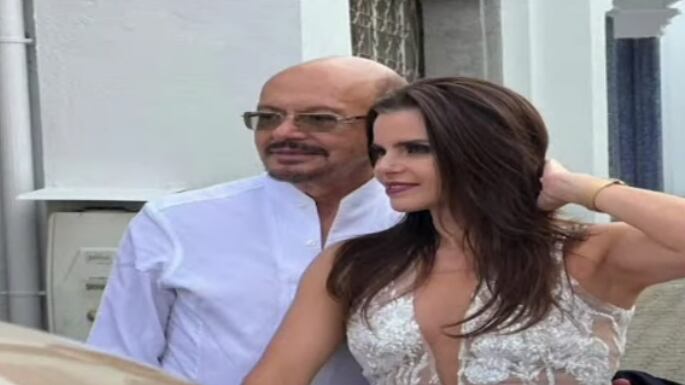 Macarena Valarezo y Santiago Gangotena