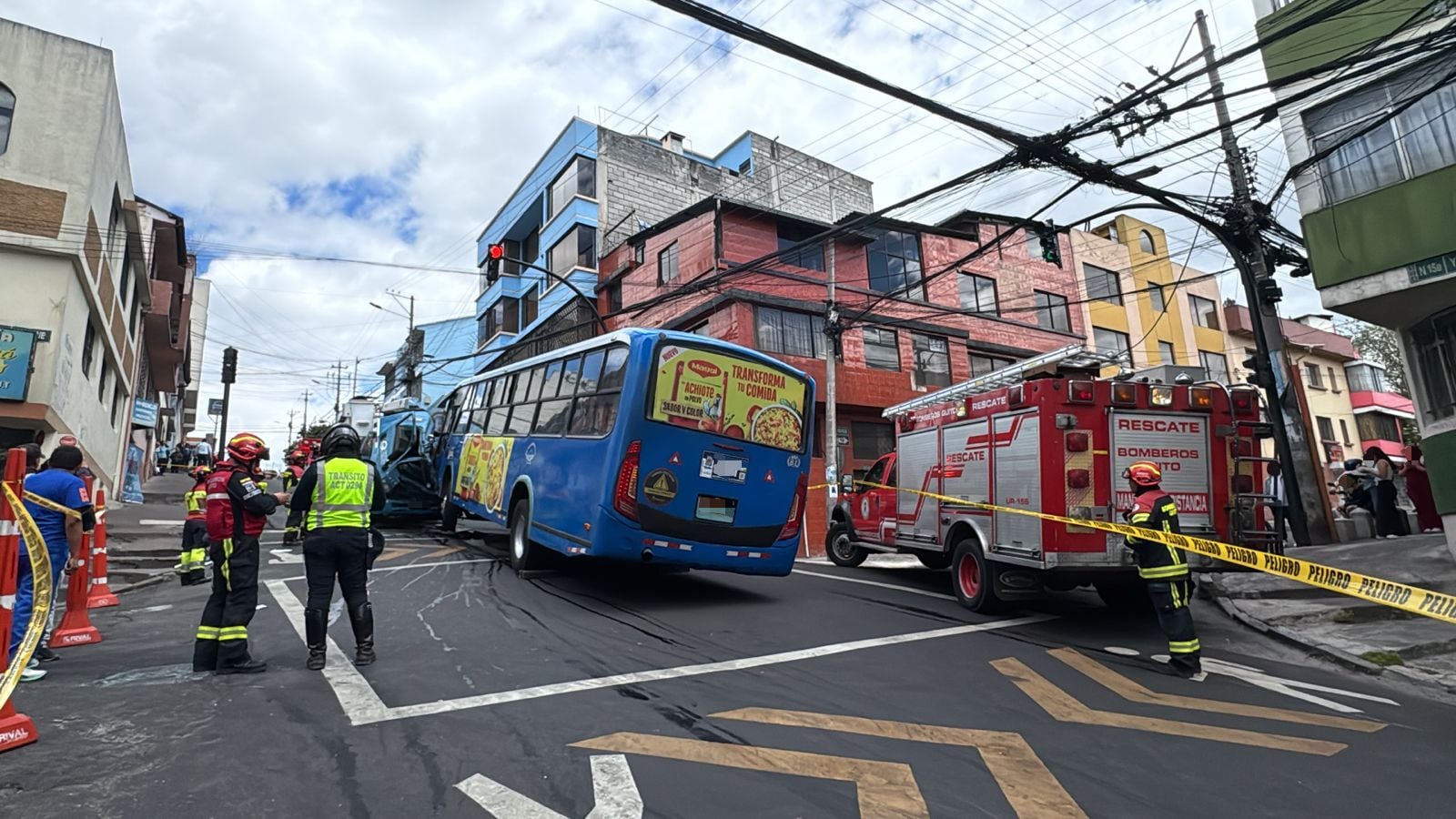 Accidente en Quito