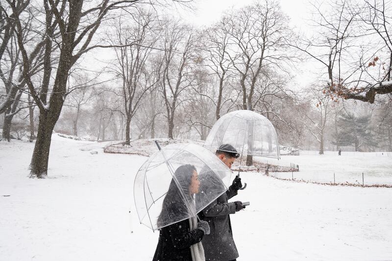 Tormenta invernal que azota Estados Unidos
