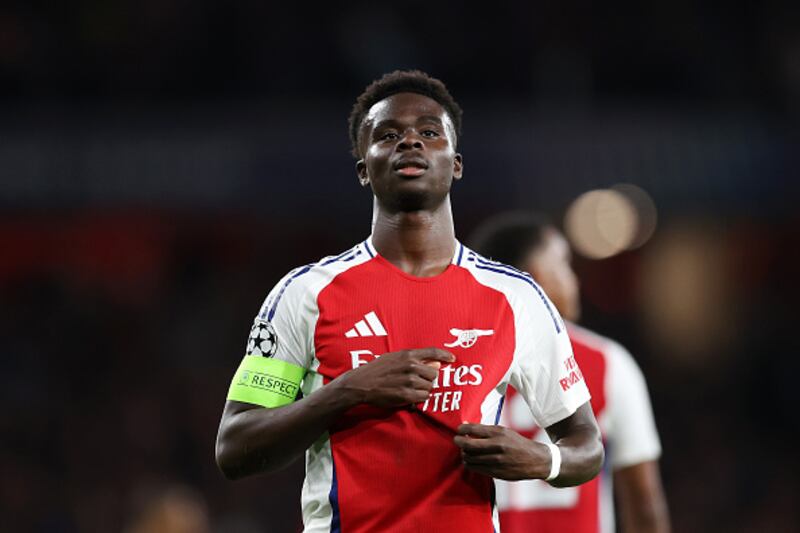 Bukayo Saka.