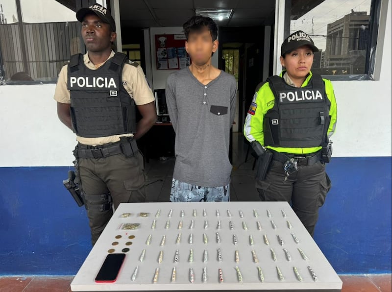 ¿Quién es el presunto integrante de “Los Lobos” detenido por extorsión en el sur de Quito?