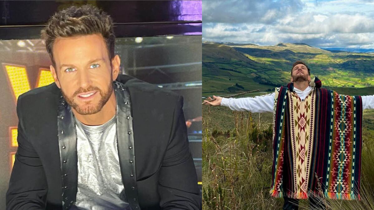 Axel, jurado de Yo me Llamo Ecuador