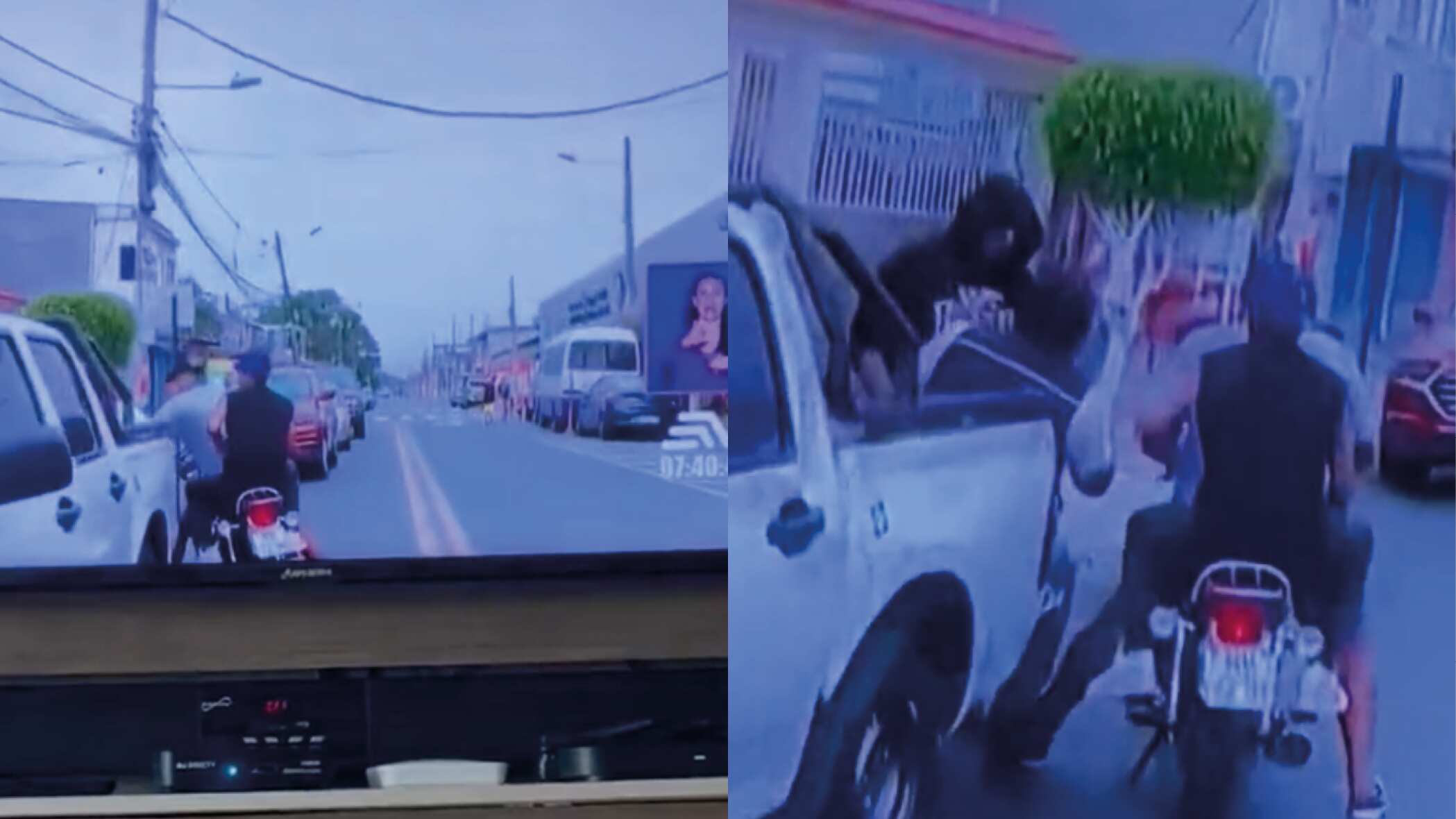 Sujetos asaltan en vivo a un equipo de Televistazo mientras hacían el reporte de un robo en Guayaquil