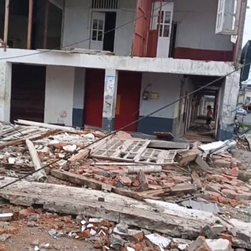Sismo de 6 grados en Esmeraldas.
