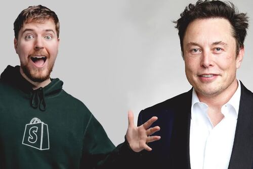 Elon Musk y MrBeast discuten porque el influencer no publica sus videos en X