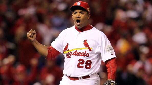 Octavio Dotel, exlanzador de las Grandes Ligas de Béisbol (MLB).